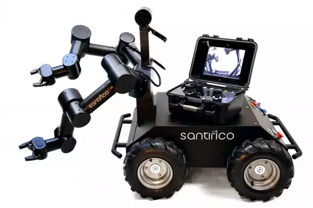 沈陽自動化所研制出復合式排爆機器人“天蝎